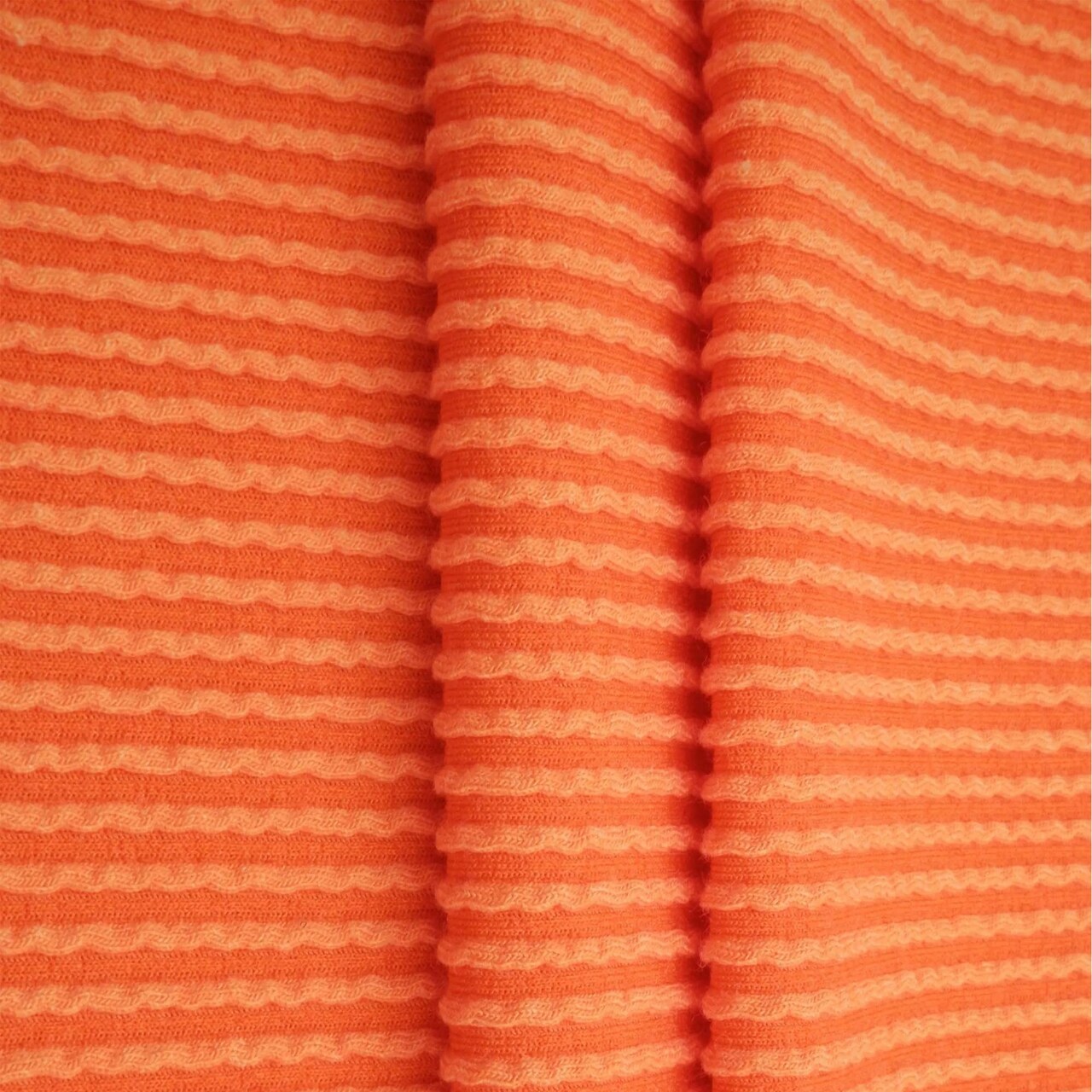 1 Yard Knit Jacquard Rib Fabric Stretch Polyester Rayon Spandex 52 Inches Wide